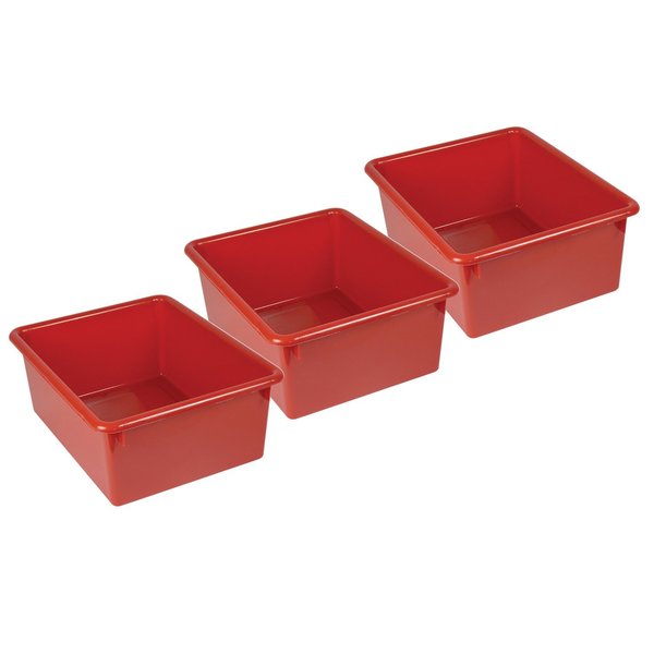 Romanoff Stowaway 5in Letter Box no Lid, Red, PK3 ROM16102